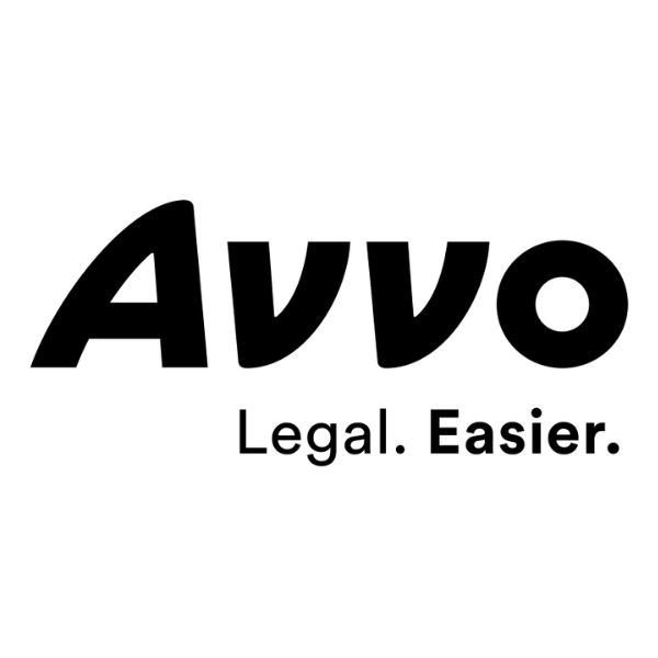 The Avvo logo with the words “Legal. Easier.” in black text on a white background, representing trusted resources for those seeking a Fort Bend County family law attorney.